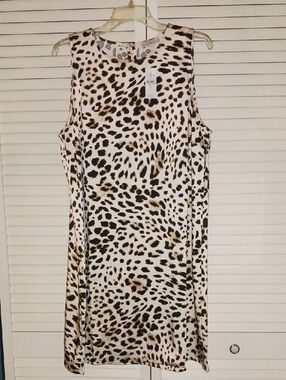 Loft Animal Print Dress